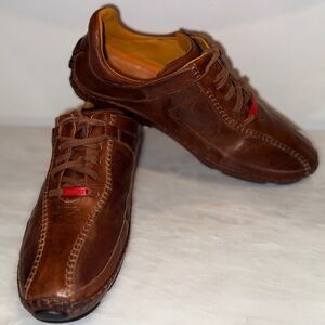 Pikolinos Brown Leather Driving Shoes 45 (US 11.5–12) Handmade Comfort Moccasins